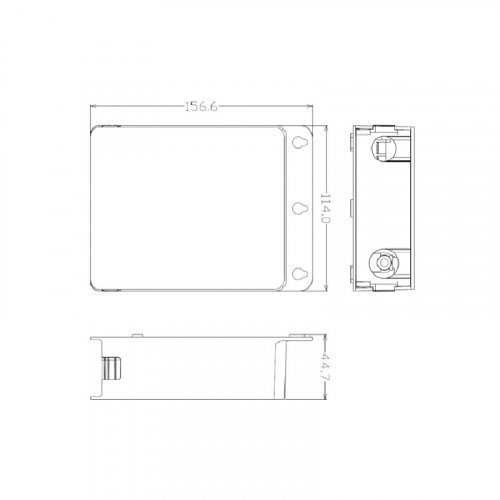 Блок питания Hikvision DS-2PA1201-WRD(STD) влагозащищенный