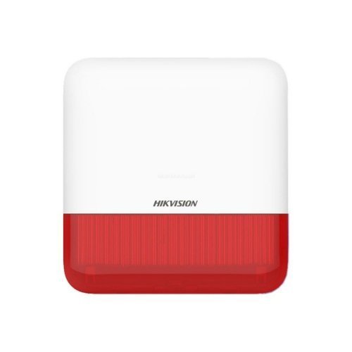 DS-PS1-E-WE-Red Беспроводная внешняя сирена (красная)