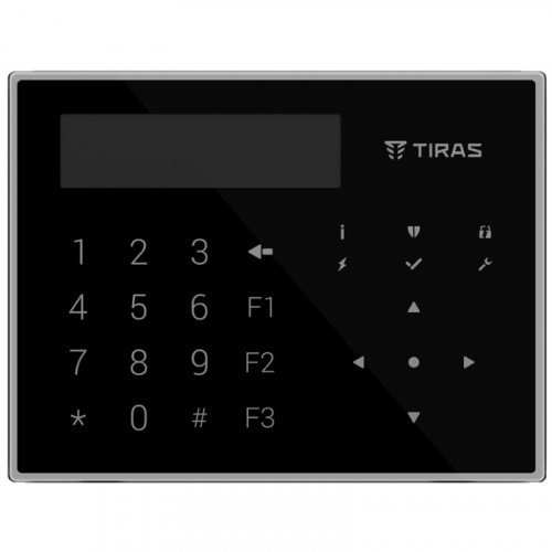 Клавіатура Tiras K-GLCD (black)