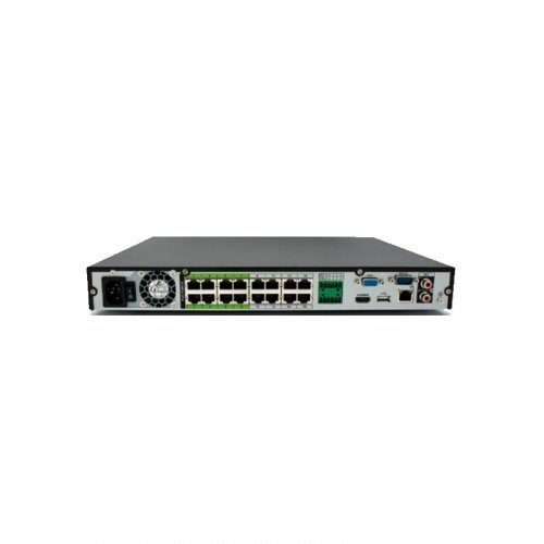 Видеорегистратор Dahua DHI-NVR5216P-16P-I 16-канальный AI NVR c PoE коммутатором на 16 портов