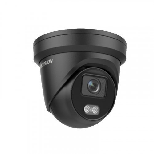 IP камера видеонаблюдения Hikvision DS-2CD2347G2-LU(C) 2.8mm 4Мп Black ColorVu Turret