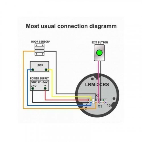 Контроллер Lumiring LRM-2CRS white с RFID считывателем