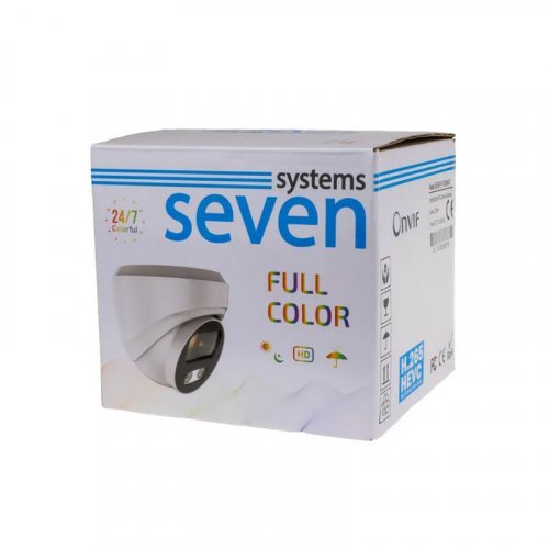 MHD камера видеонаблюдения SEVEN MH-7615MA-FC 2.8mm 5Мп Full Color