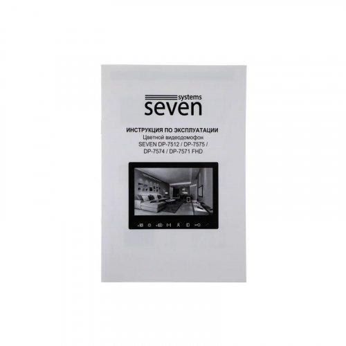 Видеодомофон SEVEN DP-7571 FHD Grey