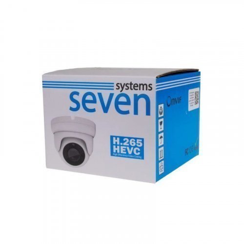 Распродажа!MHD видеокамера 5 Мп уличная/внутренняя SEVEN MH-7615MA (2,8) white