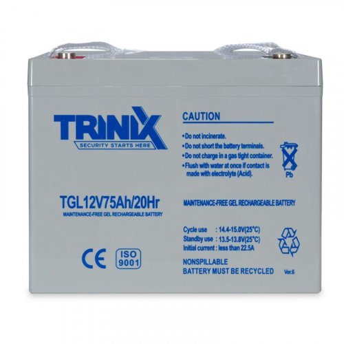 Trinix TGL12V75Ah/20Hr GEL