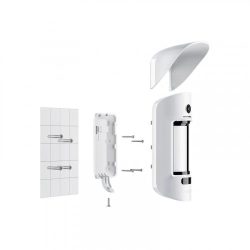 Беспроводной извещатель движения Ajax MotionCam Outdoor (PhOD) Jeweller (8EU) white с камерой
