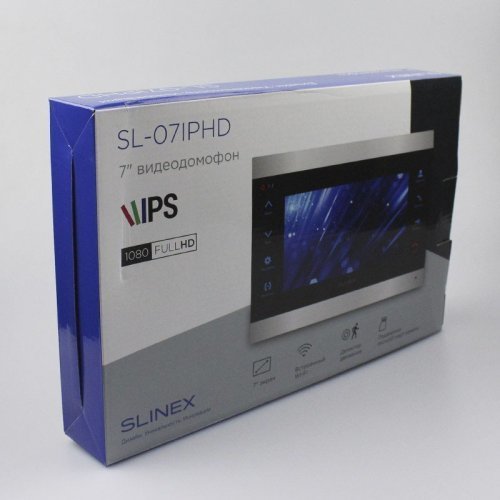 Распродажа! Видеодомофон с Wi-FI и сенсорными кнопками Slinex SL-07IPHD White