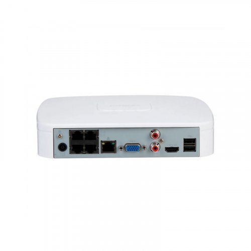 IP видеорегистратор Dahua DHI-NVR2104-P-I2 4-канальный Smart 1U 4PoE WizSense