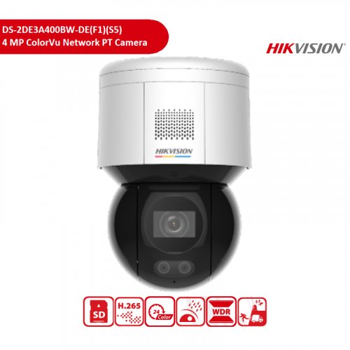 Камера видеонаблюдения Hikvision DS-2DE3A400BW-DE(F1)(S5) 4mm 4МП PTZ