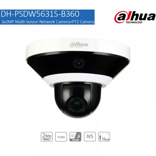 Камера видеонаблюдения Dahua DH-PSDW5631SP-B360 2.7-13.5mm 2МП 16x PTZ