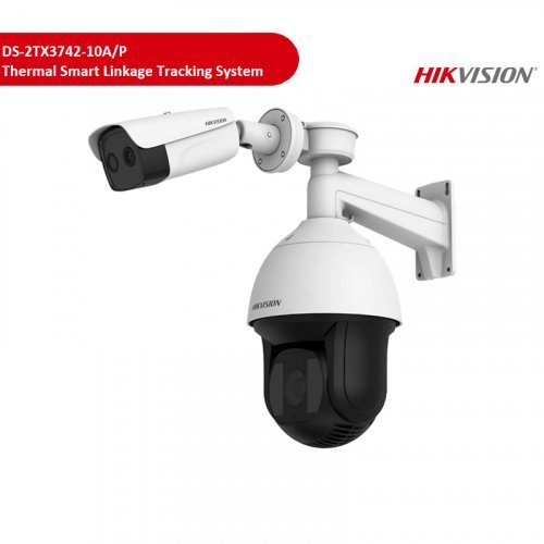 Тепловизионная видеокамера Hikvision DS-2TX3742-10A/P 9.7mm 4MP термальная трекинг система