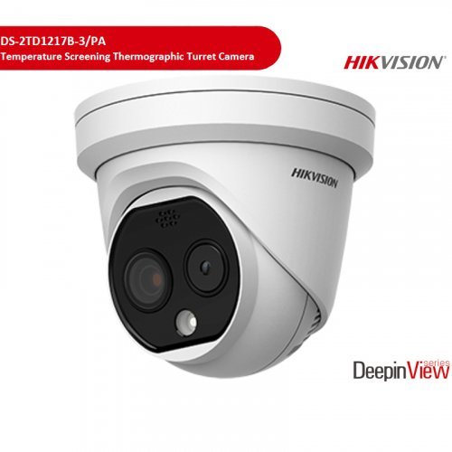Тепловизионная видеокамера Hikvision DS-2TD1217B-3/PA 3.1mm 4MP би-спектральная