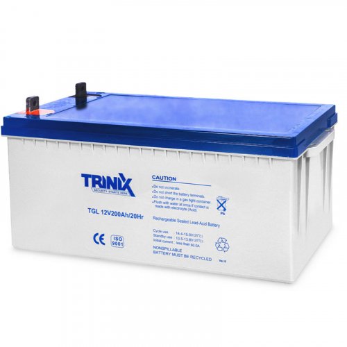 Акумуляторна батарея TRINIX TGL12V200Ah/20Hr GEL