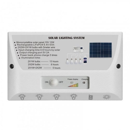 Солнечная система освещения LWS-12W4Kit