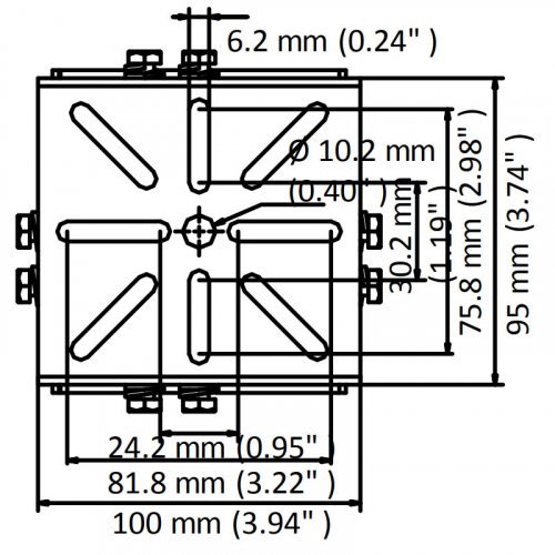Платформа Hikvision DS-1232ZJ-T