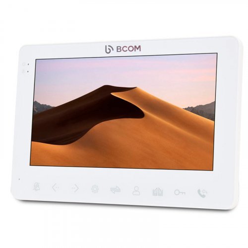 Комплект видеодомофона BCOM BD-780FHD White Kit: видеодомофон 7