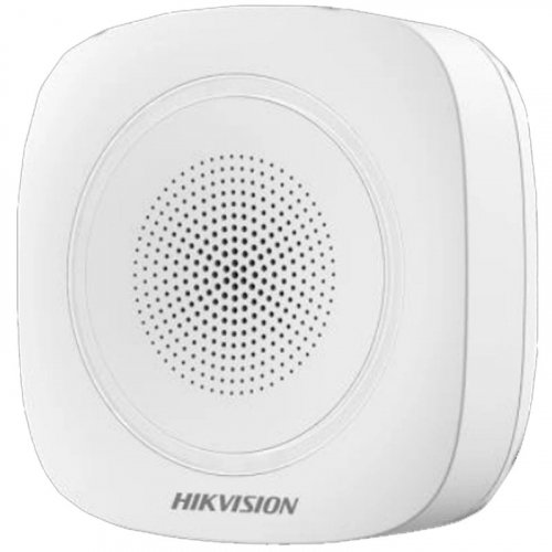  Беспроводная внутренняя сирена Hikvision DS-PS1-I-WE-Red (красная подсветка)