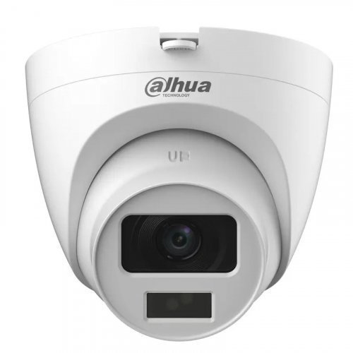 Камера виденаблюдения Dahua DH-HAC-HDW1500CLQP-IL-A (2.8мм) 5 МП Smart Dual Light HDCVI