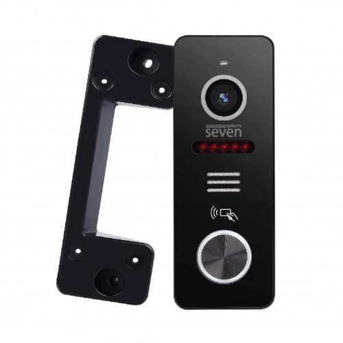 Виклична панель домофону з вбудованим зчитувачем карток EM-Marin SEVEN CP-7502F RFID Black
