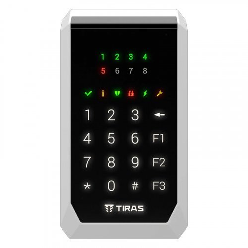 Беспроводная сенсорная клавиатура Tiras X-Pad black