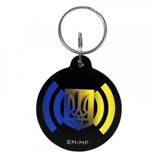 Ключ Trinix Proximity-key EM+MF epoxy круглий d=35 мм герб