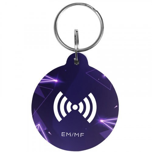 Ключ Trinix Proximity-key EM+MF epoxy круглий d=35 мм фіолетовий