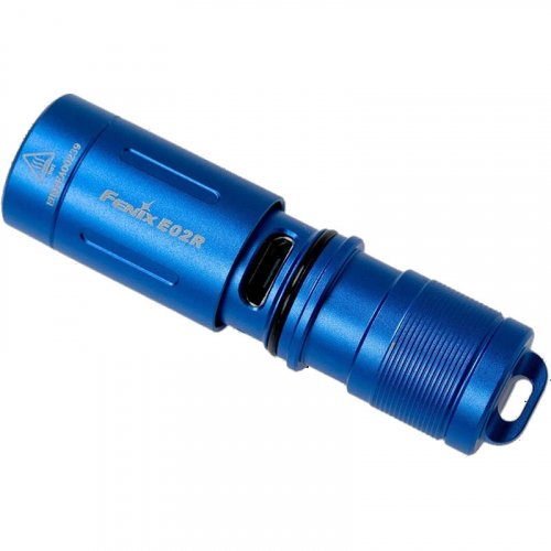 Ліхтар Fenix E02R ручний синій