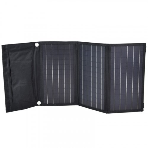 Комплект: солнечная панель 30W Solar Charger, повербанк FEB-310W, кабель RC-068B-C