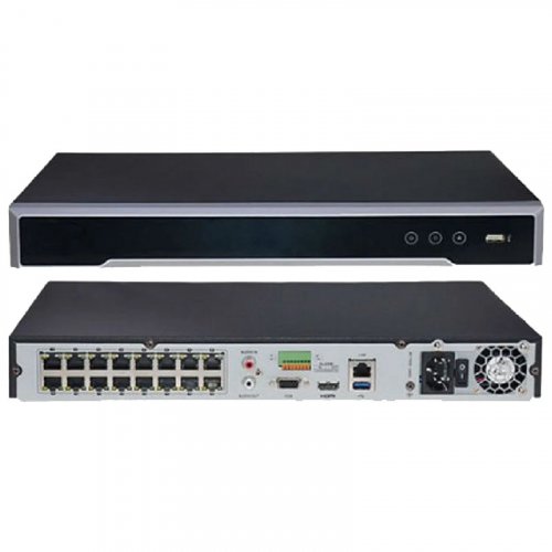 Видеорегистратор Hikvision DS-7616NI-Q2(D) 16-канальный 4K NVR с аналитикой