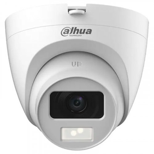 Камера видеонаблюдения Dahua DH-HAC-HDW1200CLQP-IL-A (2.8мм) 2 mp Smart Dual Light HDCVI