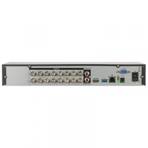 Видеорегистратор Dahua DH-XVR5116H-4KL-I3 16-канальный Penta-brid Mini 1U 1HDD WizSense