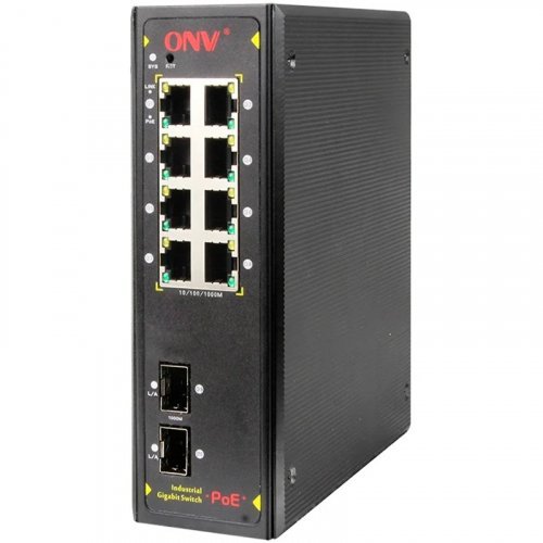 PoE коммутатор ONV ONV-IPS7108PF10-портовый гигабитный