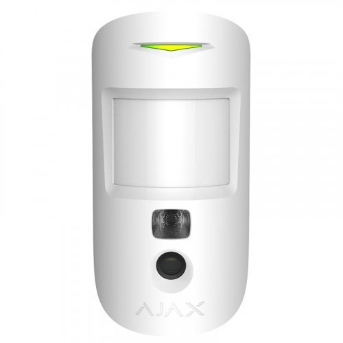 Беспроводной извещатель движения с камерой Ajax MotionCam S (PhOD) Jeweller (8PD) white