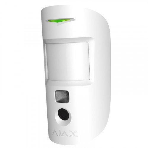 Бездротовий сповіщувач руху з камерою Ajax MotionCam S (PhOD) Jeweller (8PD) white