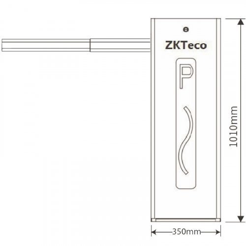Шлагбаум ZKTeco CMP200 4.5 м (левый X00301071)