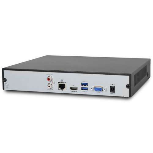 IP-відеореєстратор ATIS NVR 7104 Ultra з AI функціями для систем відеоспостереження 4-канальний