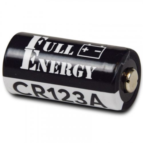 Батарейка Full Energy CR123A для бездротової охоронної сигналізації