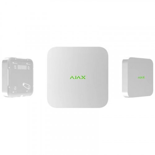 IP відеореєстратор Ajax NVR (8ch) білий
