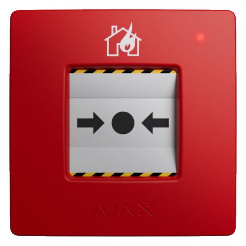 Ручной пожарный извещатель Ajax Manual Call Point (Red) (8EU) ASP