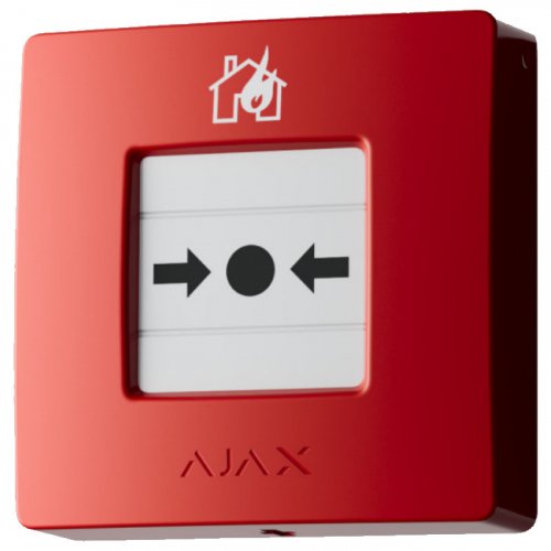 Ручной пожарный извещатель Ajax Manual Call Point (Red) (8EU) ASP