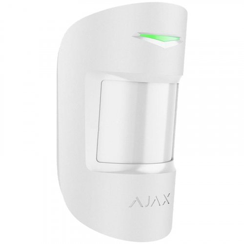 Беспроводной извещатель движения Ajax MotionProtect S Plus (8PD) white микроволновый сенсор