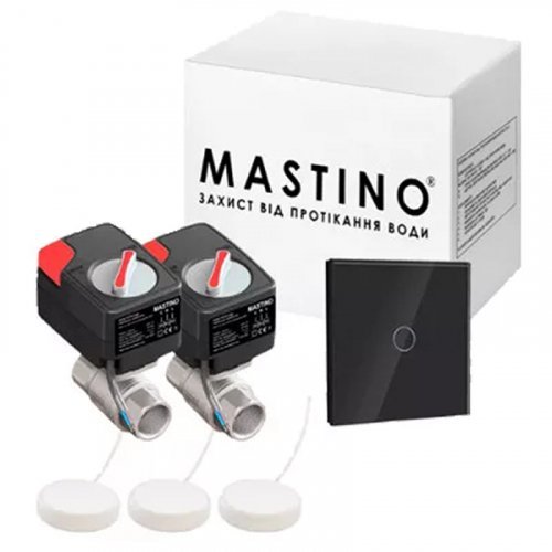 Система защиты от протечек воды Mastino TS2 1/2 black