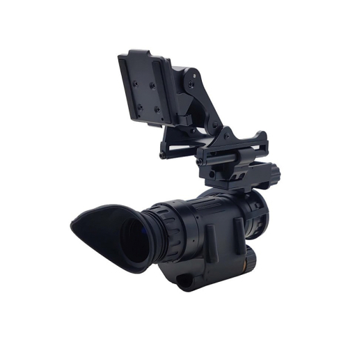 Комплект монокуляр Night Vision Monocular PVS-14G PRO та оптичний підсилювач IIT GTX Green + універсальне кріплення Rhino mount з адаптером J-Arm