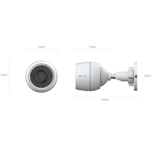 Камера видеонаблюдения Ezviz CS-H3c 2.8mm 2MP Wi-Fi Color Night Vision