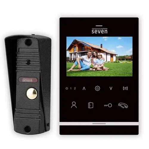 Комплект видеодомофона SEVEN KD-7822d с электромеханическим замком
