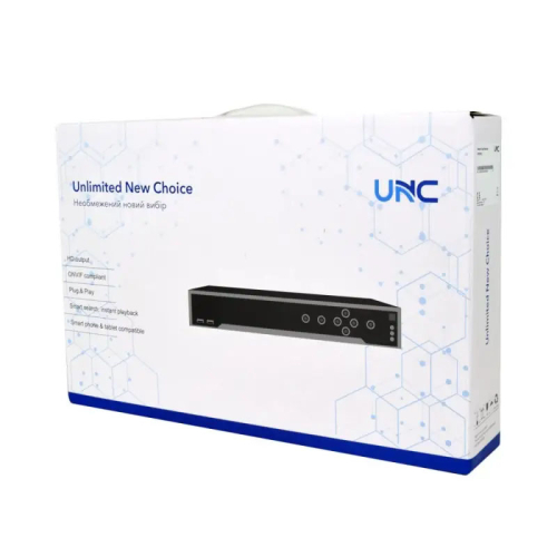 Видеорегистратор UNC NVR5116 U сетевой 16-х канальный IP