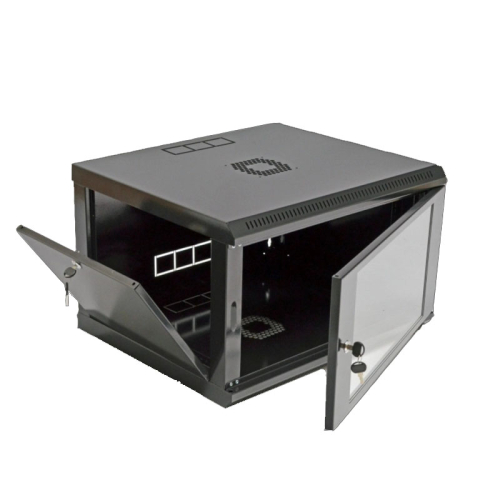 Серверный шкаф Hypernet UA-MGSWL65B 19" 600x500x373мм 6U черный