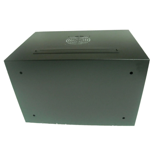 Шкаф серверный Hypernet WMNC66-9U-FLAT-AC-BLACK 9U 600x600 разборный