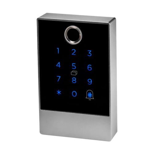 Клавиатура с Bluetooth, с контроллером, считывателем отпечатков пальцев и карт Mifare Trinix TRK-1106BTFW